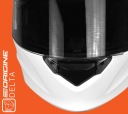 ШЛЕМ ORIGINE DELTA + BT SOLID WHITE GLOSS L  фото 12