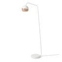 LAMPA PODŁOGOWA METALOWA BIAŁA LAMPA STOJĄCA LED