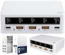Быстрое зарядное устройство, 110 Вт, USB PD, блок питания с ЖК-дисплеем
