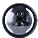 7 INTEGROS FARO FARO DIODO LUMINOSO LED PARTE DELANTERA MOTOCICLETA 150W 