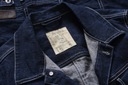 BERSHKA klasyczna jeansowa kurtka męska S Kolor niebieski