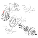 Tesniaci tmel kolesa B2500 BT-50 UM5133065 Výrobca dielov Carmont