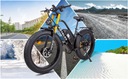 Elektrobicykel KETELES 2000W 48V 23AH 55KM/H Dvojmotorová olejová brzda 26&quot;*4,0&quot; Kód výrobcu KETELES XF4000 Electric Bike For Adults