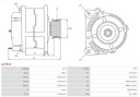 ALTERNATEUR VW PASSAT B8 2.0 TDI 4MOTION VW PASSAT B8 2.0 TDIphoto 12