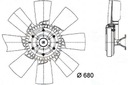 VENTILÁTOR CHLADIČA BEHR HELLA 1402869 1412398 57 Výrobca dielov Behr Hella Service