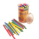 Пластиковые палочки для обучения счету.Микс цветов.
