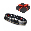 ЧЕРНЫЙ МУЖСКОЙ БРАСЛЕТ ЗДОРОВЬЯ, МАГНИТНАЯ СИЛА