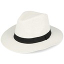 соломенная пляжная шляпа-федора-трилби-панама