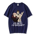 Men T-Shirt Jujutsu Kaisen My Besto Friendo Todo A Dominujúci vzor orientálny