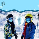 Maska termiczna narciarska Maski narciarskie dla dzieci niebieski Płeć chłopiec