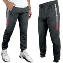 SPODNIE DRESOWE MĘSKIE DRESY modne JOGGERY kieszenie SUWAK bawełna, XL/2XL