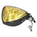 HEADLIGHT TROJKATNY 12V 55W YELLOW LENS BLACK BODY SUITABLE FOR DO A1  photo 10