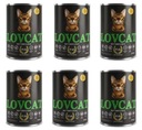 LOVCAT mokra karma dla kotów z indykiem 0,4 kg Liczba sztuk w opakowaniu 1 szt.