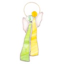 ВИТРАЖ АНГЕЛ ПАРА АНГЕЛ 18см РАЗНЫЕ ЦВЕТА