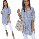 ПОТРЯСАЮЩАЯ РУБАШКА ОВЕРСАЙЗ С ПОЛОСАМИ SHARA! WZ.2