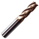 Твердосплавная фреза 4-PIR fi 4 55HRC VHM SHORT