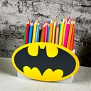 Настольный органайзер для мелков Бэтмен 3D пенал подарок на День защиты детей