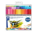 ДВУСТОРОННИЕ ПОЕЗДКИ DESIGN JOURNEY 120 ЦВЕТОВ STAEDTLER