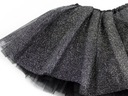 Klasická tylová sukňa TUTU čierna 30 cm Značka del-sol