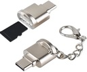 Мини-кардридер Micro SD TF USB OTG USB Type-C