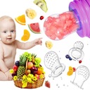 Прорезыватель для фруктов и обучения еде для детей, соска BLW + набор S, M, L