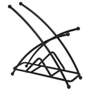 Стоящий металлический держатель для салфеток с геометрическим узором, утюг, обеденный стол, бумажное полотенце