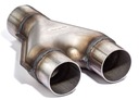 ТРОЙНИК ВЫХЛОПНОЙ ТРУБЫ Y 2,5–3 ДЮЙМА BM SPORT