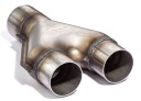 ТРОЙНИК ВЫХЛОПНОЙ ТРУБЫ Y 63 - 76 мм BM SPORT