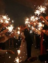 ДЛИННЫЕ бенгальские огни 40 см фейерверк 5 шт Свадьба, День Рождения