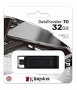 Флеш-накопитель Kingston DT70, 32 ГБ, USB 3.2 TYPE C