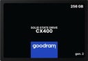 Твердотельный накопитель GOODRAM CX400-G2 2,5 дюйма, 256 ГБ SSDPR-CX400-256
