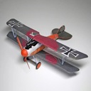Model lietadla v mierke 1:33 Puzzle DIY Montáž lietadla Dekorácia stola Hmotnosť (s balením) 0.51 kg