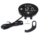 МОТОЦИКЛЕТНИЙ ВОЛЬТМЕТР LED (СВІТЛОДІОД) ЦИФРОВИЙ 9-24 V СМАРТ ВОДОСТІЙКИЙ GO  фото 7