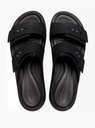 Crocs Brooklyn Buckle Low Wedge šľapky dámske sandále čierne 42-43 EAN (GTIN) 191448919273