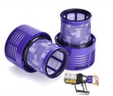 2 x zmywalny filtr do odkurzacza Dyson V10