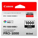 НОВЫЙ CANON PFI-1000MBK PFI1000MBK INK imagePROGRAF Pro1000 оригинал