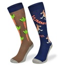 Морковь с Осликом, модные носки для лошадей