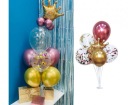 НАБІР ПОВІТРЯНИХ КУЛЬОК ТА ПІДСТАВКА ЗОЛОТІ БІЛІ ГОЛУБ 8 ЕЛЕМЕНТІВ Причастя ХРЕЩЕННЯ ВЕСІЛЛЯ замовити