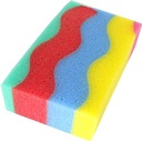 ГУБКА ДЛЯ МАССАЖА РАЗНОЦВЕТНАЯ РАДУГА