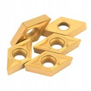 ТВЕРДОСПЛАВНЫЕ ВСТАВКИ С ЧПУ 10 ШТ. НЕСКОЛЬКО ЛЕЗВИЙ DCMT070204 DCMT21.51