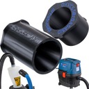 Набор адаптеров для подключения DeWalt DXVCS003 и Bosch Gas Vacacuum Comleder со змеями