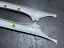 HONDA CIVIC IX 9 HAYON 11-16 PROTECTION MONTANTS A PLASTIQUE GAUCHE DROITE AVANT AVANTphoto 9