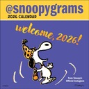 Арахис: Snoopygrams 2026 Mini Wallendar Canuts Worldwide LLC