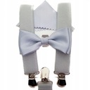 ДЕТСКИЙ СЕРЫЙ ХАБС И КОВРИКОВЫЙ ГАЛСТУК-БАБОЧКА С КАРМАНОМ КВАДРАТНЫЙ