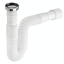 ГИБКИЙ СИФОН ДЛЯ РАКОВИНЫ, УМЫВАЛЬНИКА, КУХОННОГО СЛИВА, ПОЛУСИФОННАЯ ТРУБА 5/4 Х 32 ММ