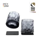 СЕРЕБРЯНЫЙ МАГНИТНЫЙ СТАКАН СЕРЫЕ МЕЛАМИНОВЫЕ СТАКАНЫ