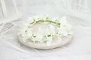 Свадебный венок для причастия, цветочное украшение из глицинии