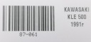 KAWASAKI KLE 500 91-03R СТЕЛАЖ ПЕРЕД ФАРЫ ОБТЕКАТЕЛЯ КРЕПЛЕНИЕ КРЕПЛЕНИЕ  фото 8