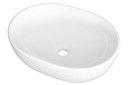 НАСТОЛЬНАЯ РАКОВИНА, БЕЛАЯ КЕРАМИКА, ОВАЛ, КРУГЛЫЙ, ИЗОЛА