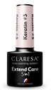 CLARESA KERATIN EXTEND CARE 5 в 1 БЕЛКОВАЯ ГИБРИДНАЯ ОСНОВА С КЕРАТИНОМ #3